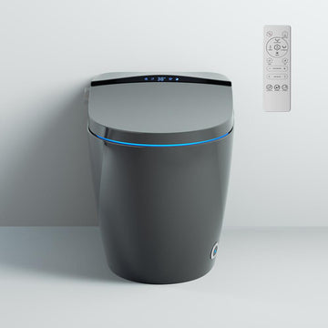 One-Piece Elongated Smart Toilet Floor Mounted Automatic Toilet Self-Clean